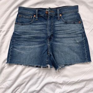 Madewell High-Rise Denim Shorts